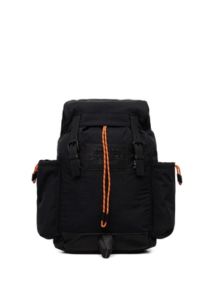 Armani Exchange drawstring-fastening backpack - Black