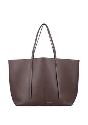 By Malene Birger Abilla leather tote bag - Brown