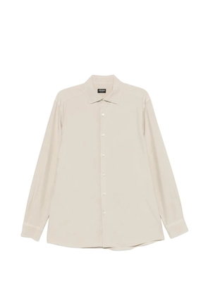 Zegna button shirt - Neutrals