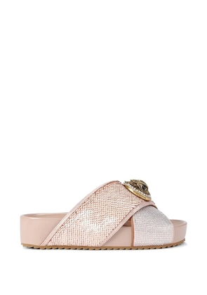 Kurt Geiger London sequin-embellished sandals - Pink