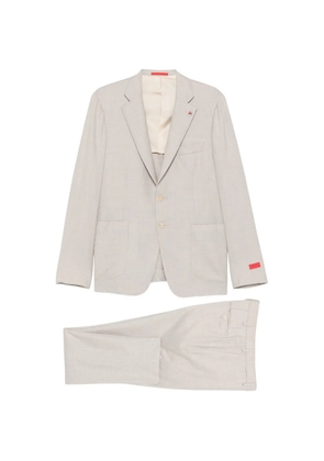 Isaia button single-breasted suit - Neutrals