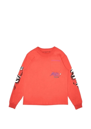Chrome Hearts Matty Boy Sadistic long-sleeve T-shirt - Orange
