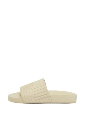 Bottega Veneta Pre-Owned rubber slides - Neutrals
