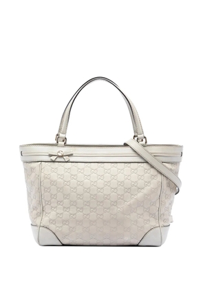 Gucci Pre-Owned 2016-2025 Guccissima Mayfair tote bag - White