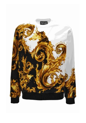 Versace Jeans Couture printed crew-neck sweatshirt - Black