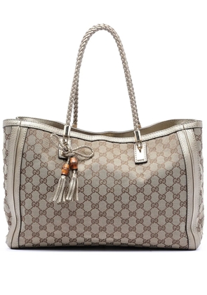 Gucci Pre-Owned 2016-2025 Medium GG Canvas Bella tote bag - Brown
