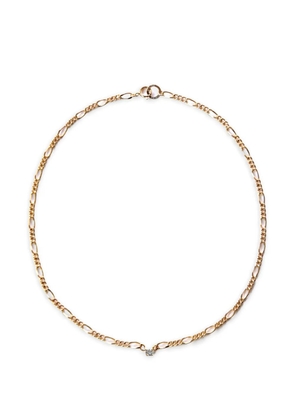 NORMA JEWELLERY aquamarine round necklace - Gold