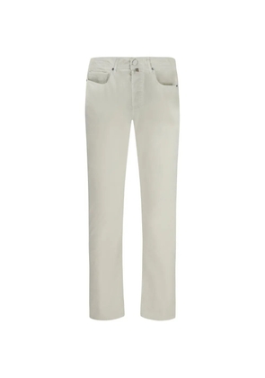 Jacob Cohën logo-patch trousers - Neutrals