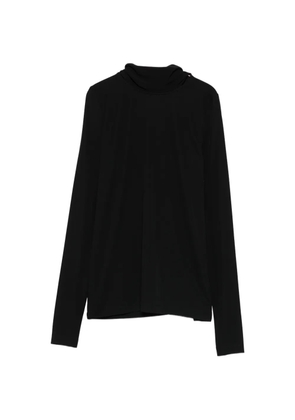 TOTEME high-neck jersey top - Black