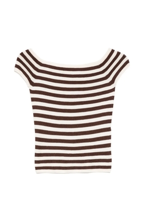 BOMPARD striped top - Neutrals