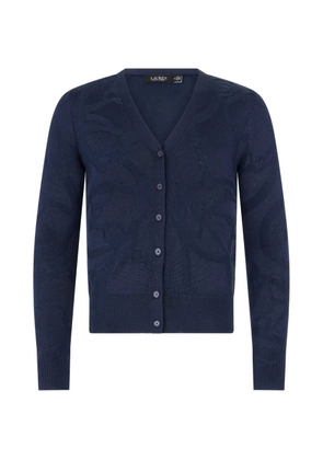 Lauren Ralph Lauren V-neck buttoned cardigan - Blue