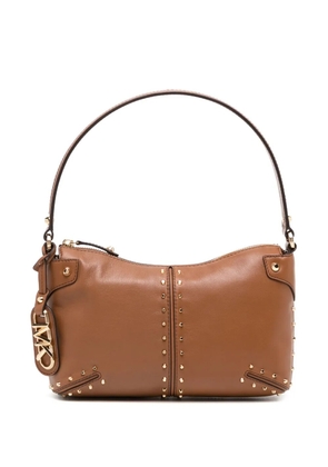 Michael Kors large Astor leather shoulder bag - Brown