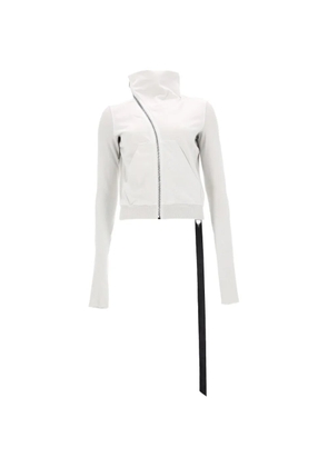 Rick Owens DRKSHDW zip sweatshirt - White