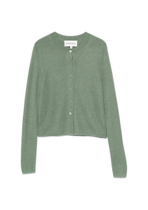 BOMPARD button cropped cardigan - Green