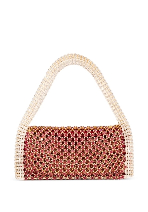 Benedetta Bruzziches Rachele large shoulder bag - Purple