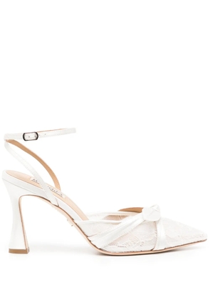 Badgley Mischka 85mm Josie pumps - White