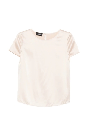 Emporio Armani short-sleeved top - Neutrals