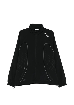 adidas zip sweatshirt - Black