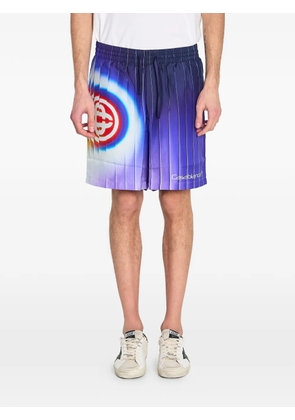 Casablanca Shockwave silk shorts - Purple