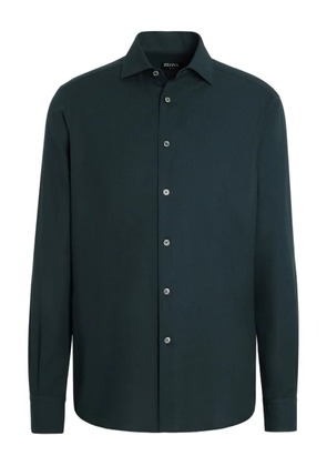 Zegna button-fastening shirt - Green