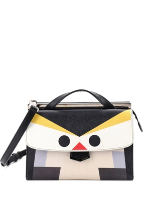 Fendi Pre-Owned Demi Jour Penguin Satchel Leather crossbody bag - Multicolour