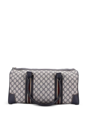 Gucci Pre-Owned Convertible Duffle Bag GG Coated Canvas Medium travel bag - Blue