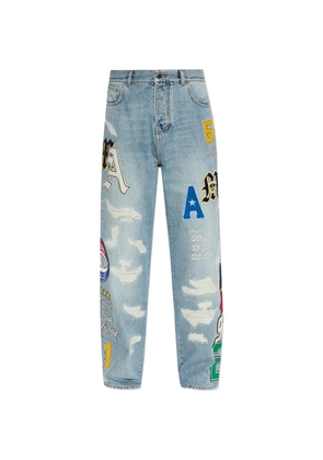 AMIRI patchwork jeans - Blue