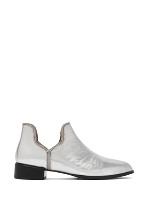 Senso leather boots - Silver