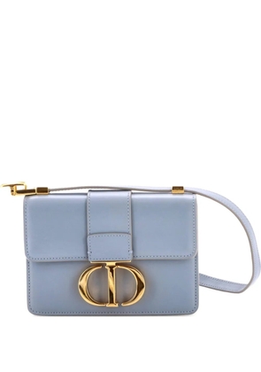 Christian Dior Pre-Owned 30 Montaigne Flap Bag Leather Micro shoulder bag - Blue