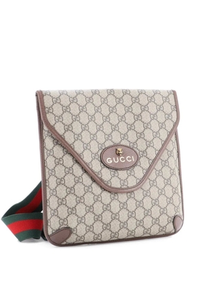 Gucci Pre-Owned Neo Vintage Envelope Messenger GG Coated Canvas Medium crossbody bag - Brown