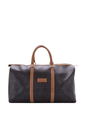 Christian Dior Pre-Owned Vintage Duffle Bag Honeycomb Coated Canvas Large travel bag - Brown