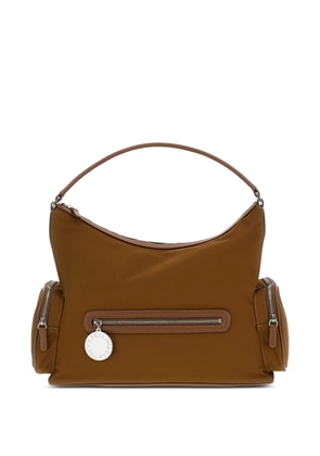 Stella McCartney Dartmoor zip-pocket shoulder bag - Brown