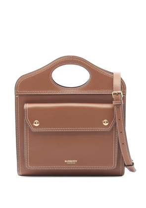 Burberry Pre-Owned 2018-2023 Mini Pocket Bag satchel - Brown