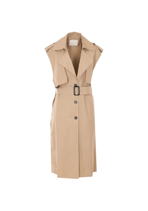 TWINSET belted midi dress - Neutrals