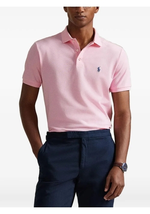 Polo Ralph Lauren button logo polo shirt - Pink