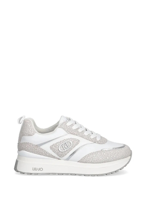 LIU JO logo-detail sneakers - White