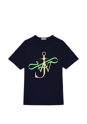 JW Anderson anchor-motif cotton T-shirt - Blue