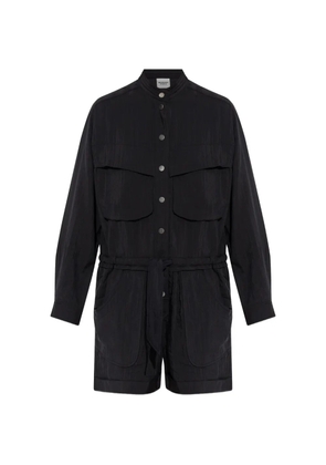 MARANT ÉTOILE Betyna buttoned short jumpsuit - Black