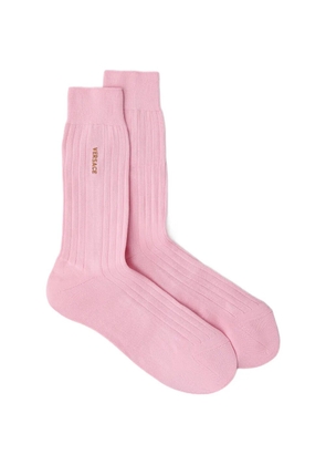 Versace ribbed socks - Pink