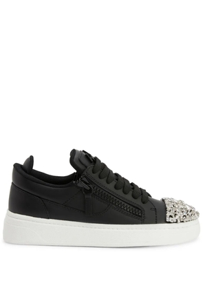Giuseppe Zanotti Gz94 crystal-embellished sneakers - Black