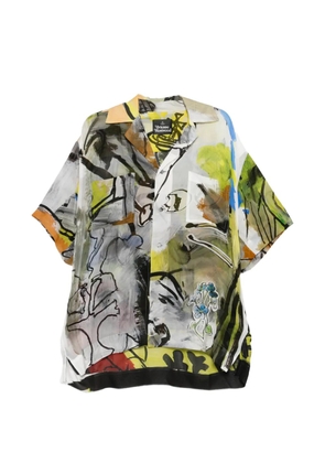 Vivienne Westwood printed camp shirt - Grey