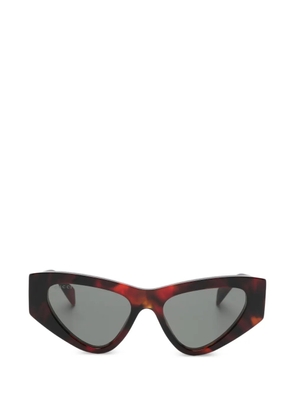 Gucci Eyewear geometric sunglasses - Red