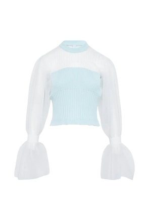 CFCL cropped sweater - White