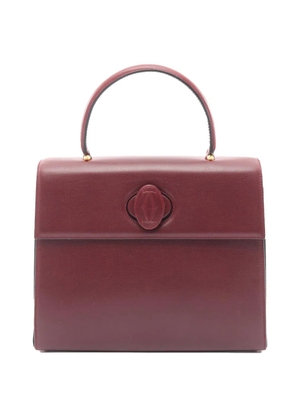 Cartier 2010-2026 Leather Must Line Top Handle handbag - Red