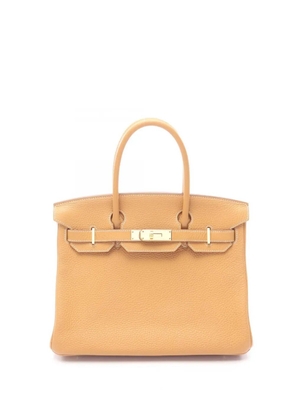 Hermès Pre-Owned 1962 Clemence Birkin 30 handbag - Brown