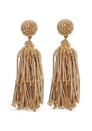 Carolina Herrera tassel earrings - Gold