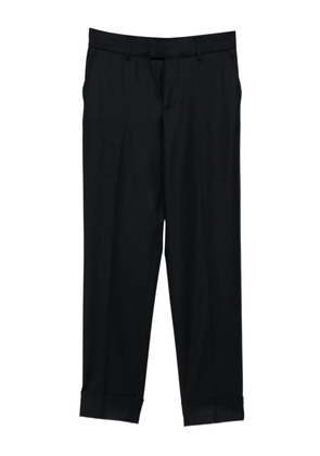 Berwich cuffed wool trousers - Blue