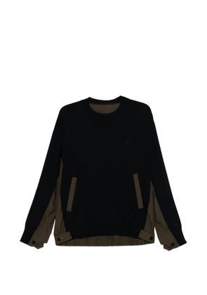 sacai pocket round-neck T-shirt - Black