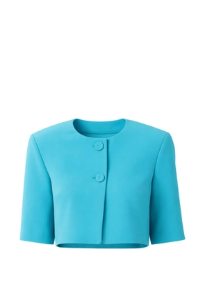 PINKO button cropped jacket - Blue