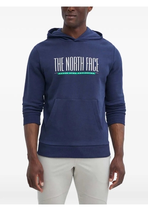The North Face logo-print hoodie - Blue